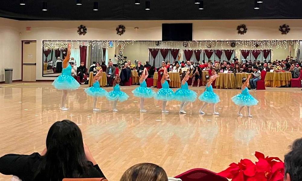Monday ballet dance class at Holiday Dance Showcase in Houston